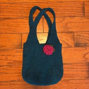 Handmade Felted Wool 🌺 bag